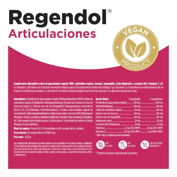Eladiet Regen&amp;Dol Vegan 30 Tablets