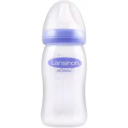 Lansinoh Momma Biberon avec Tétine NaturalWave Débit Moyen 240ml