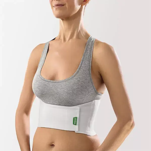 Velpeau Thorax Classic Anatomical Chest Belt 16cm White Size 2
