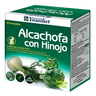 Ynsadiet Artichoke with Fennel 20 Ampoules