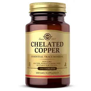 Solgar copper chelate 0 tab