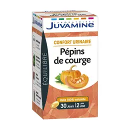 Juvamine Confort Urinaire Pépins de Courge 30 capsules