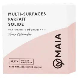 MAIA Nettoyant Multi-Surfaces Solide Fleur d'Amandier Bio 150g