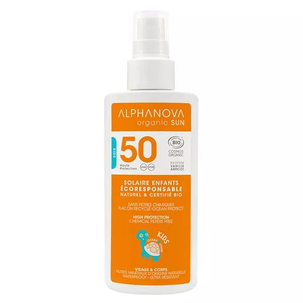 Alphanova Sun Kids Spray Solar Bio SPF50 125ml