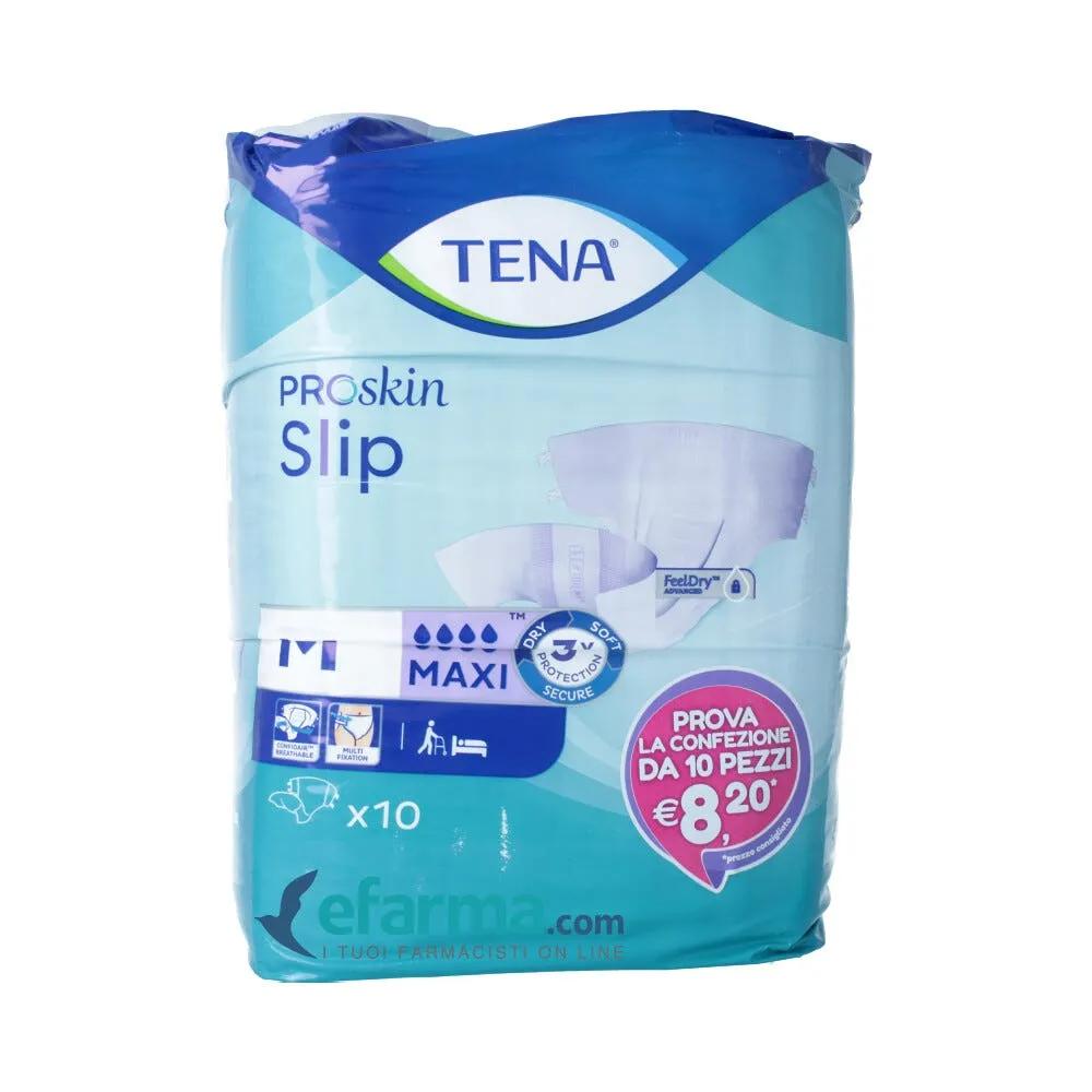 Tena Slip Maxi Pannolini Taglia M 10 Pezzi