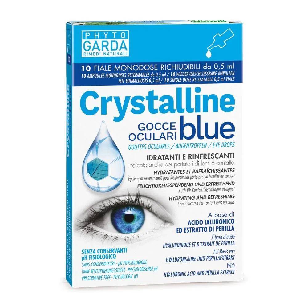 Phyto Garda Crystalline Blue Gocce Oculari Monodose 10 Fiale 0,5 ml