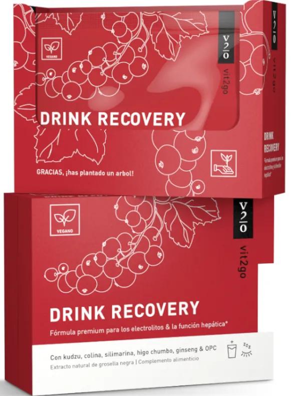 Vit2go Boisson Récupération 10x10 gr 10 Enveloppes