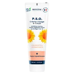 Oemine P.S.O. Crème Hydratante Lécithine Marine Peaux Sèches 100ml