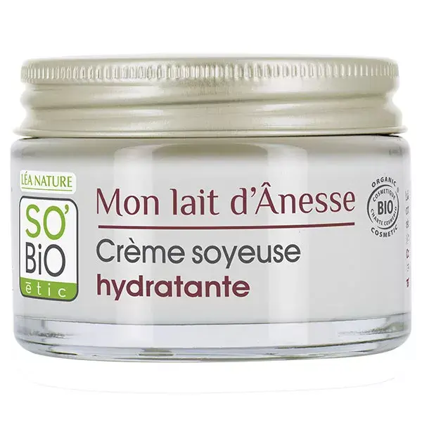 So'Bio Étic Mon Lait d'Ânesse Crème Soyeuse Hydratante Bio 50ml