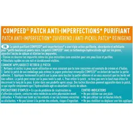 Compeed Patchs anti-imperfections purifiants hydrocolloides 7 unités