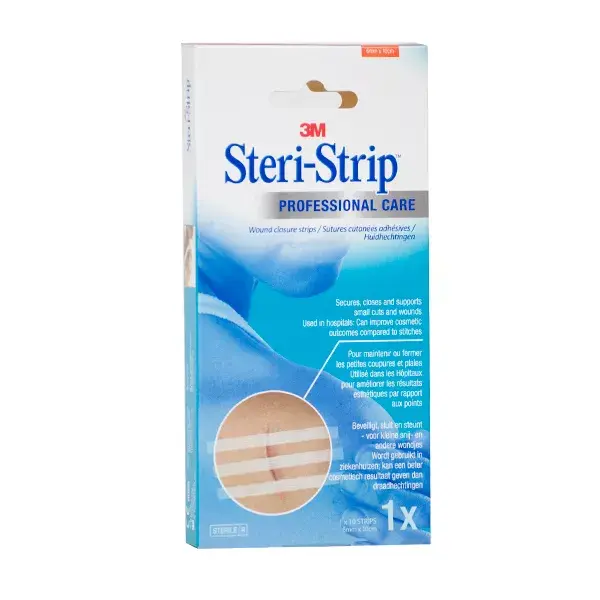 3M Steri-Strip sutura adesivi 10 x 6 x 100 mm