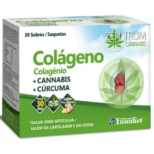 Ynsadiet Zentum Collagen, Cannabis and Turmeric 30 Envelopes
