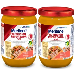 Meritene Nutrición Reforzada Puré Atún con Verduras 2x300 gr