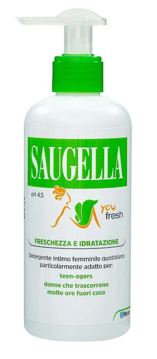 Saugella You Fresh Detergente Intimo Età Fertile 200 ml