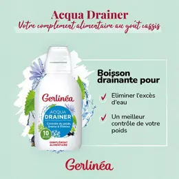 Gerlinéa Compléments Alimentaires Acqua Drainer 500ml