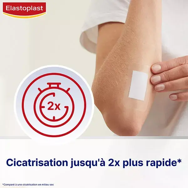 Elastoplast Expert Pansement Cicatrisation Rapide 8 unités