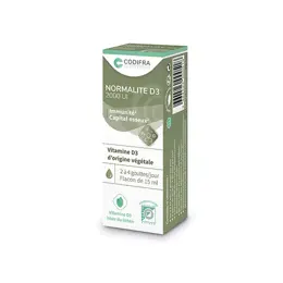 Codifra Normalite D3 Vegan 2000 UI 15ml