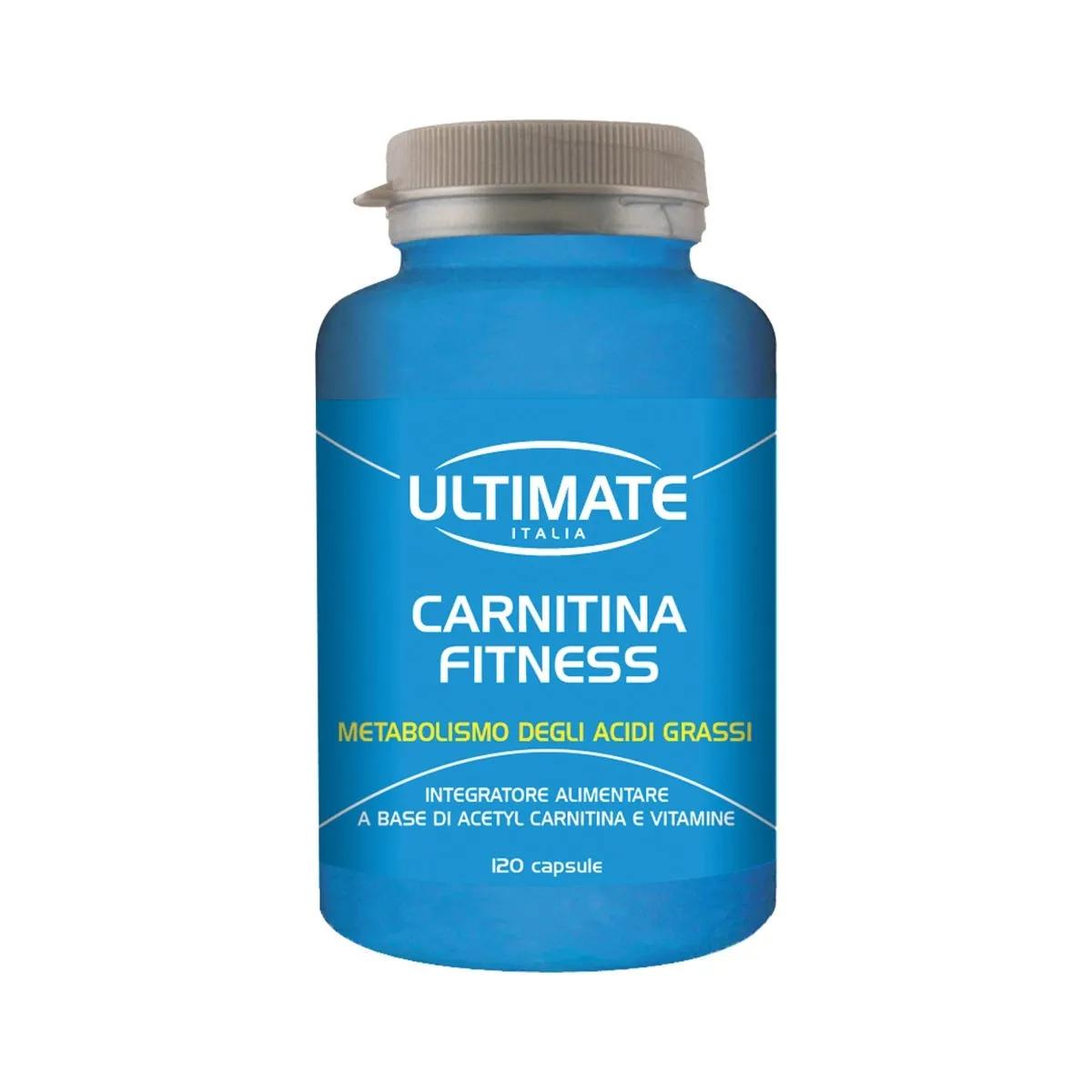 Ultimate Italia Carnitina Fitness 120 Capsule