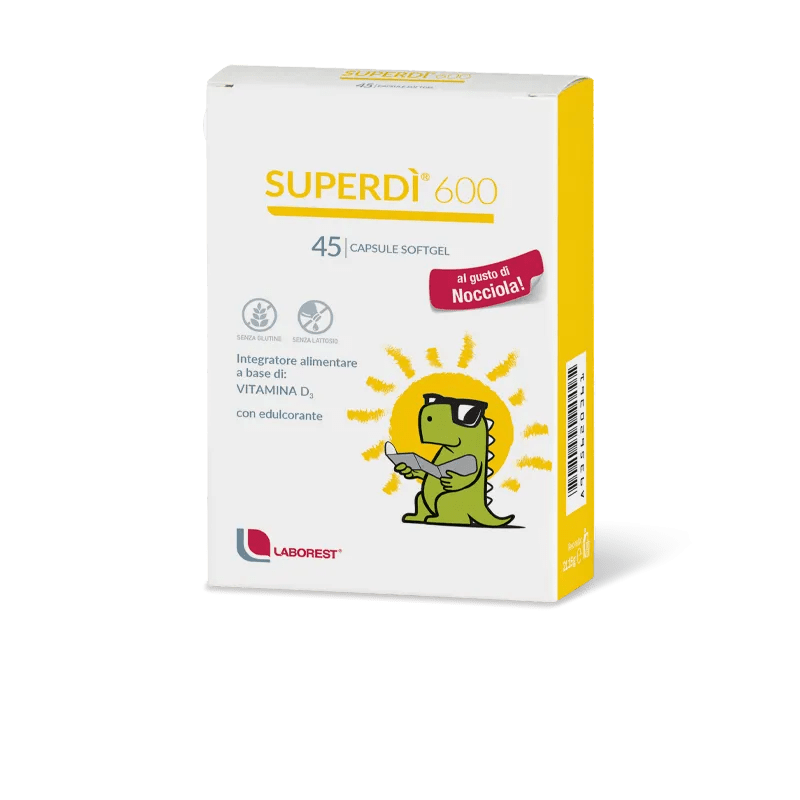 Superdì 600 Integratore Vitamina D Bambini 45 Capsule