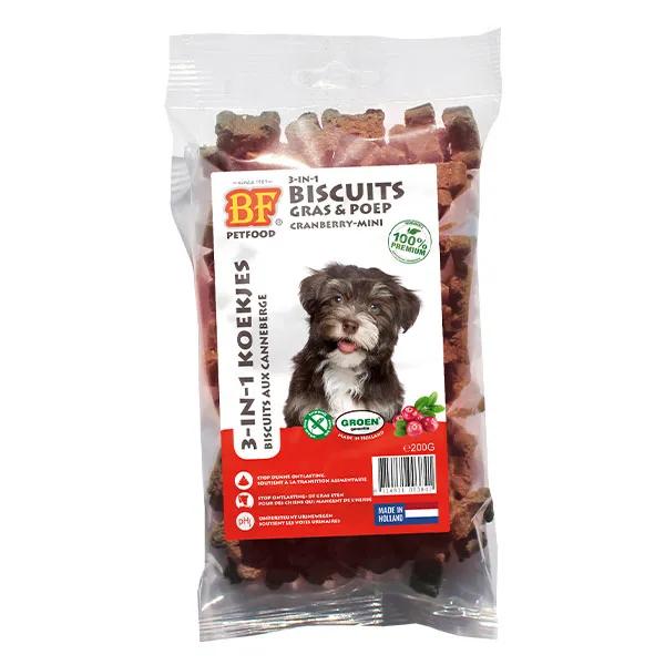 Biofood Perros Caramelos Mini 3 en 1 Arándano 200g