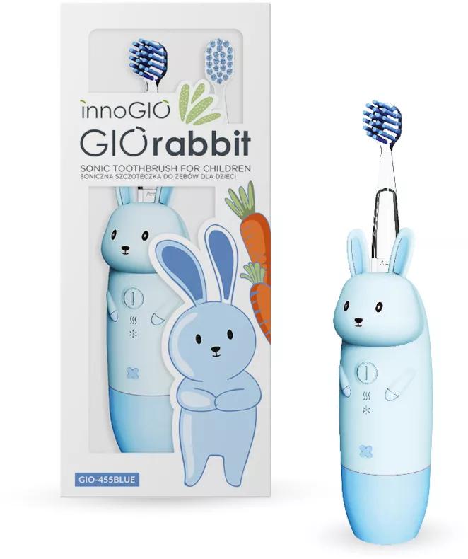 Innogio GioRabbit Cepillo Dental Sónico para Niños Azul