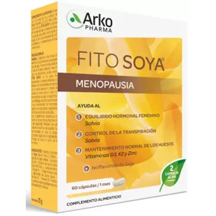 Arkopharma FitoSoya Isoflavone 175 mg 60 Kapseln