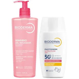 Bioderma Photoderm AR+ Ultra-Fluid Redness SPF50+ 40 ml + Moussant Gel 500 ml