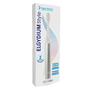 Spazzolino elettrico morbido Elgydium Style Silver
