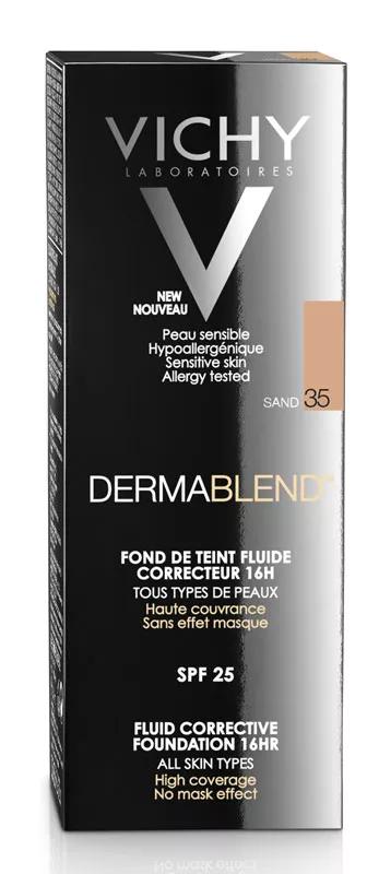 Vichy Dermablend Maquillaje Sand Nº35 SPF35 30 ml