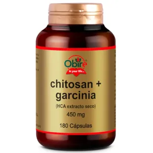 Obire Chitosan &amp; HCA-Garcinia 450 Mg 180 Capsules