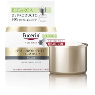 Eucerin Hyaluron Filler Elasticity Recarga Crema de Noche 50 ml