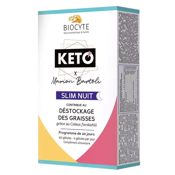 Biocyte Kéto Slim Noche 60 comprimidos