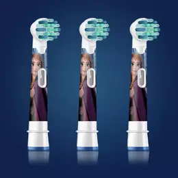 Oral-B Brossette de Rechange Kids Personnages La Reine des Neige 3 unités