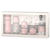 Suavinex Set Babyflaschen + Schnuller 0–6 Monate + Spender + Schnullerhalter + rosa Bonhomia-Brosche