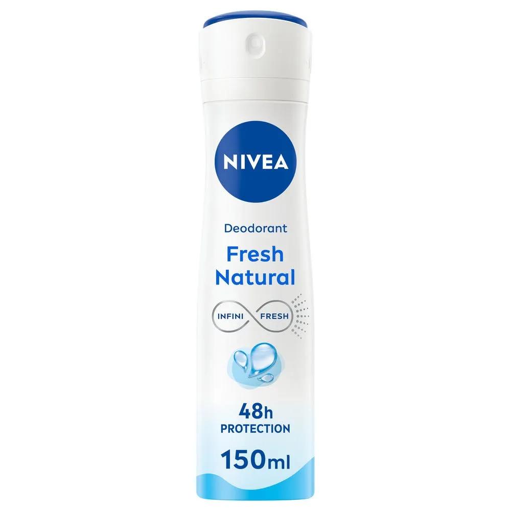 Nivea Fresh Natural Deodorante Spray Antitraspirante Protezione 48h 150 ml