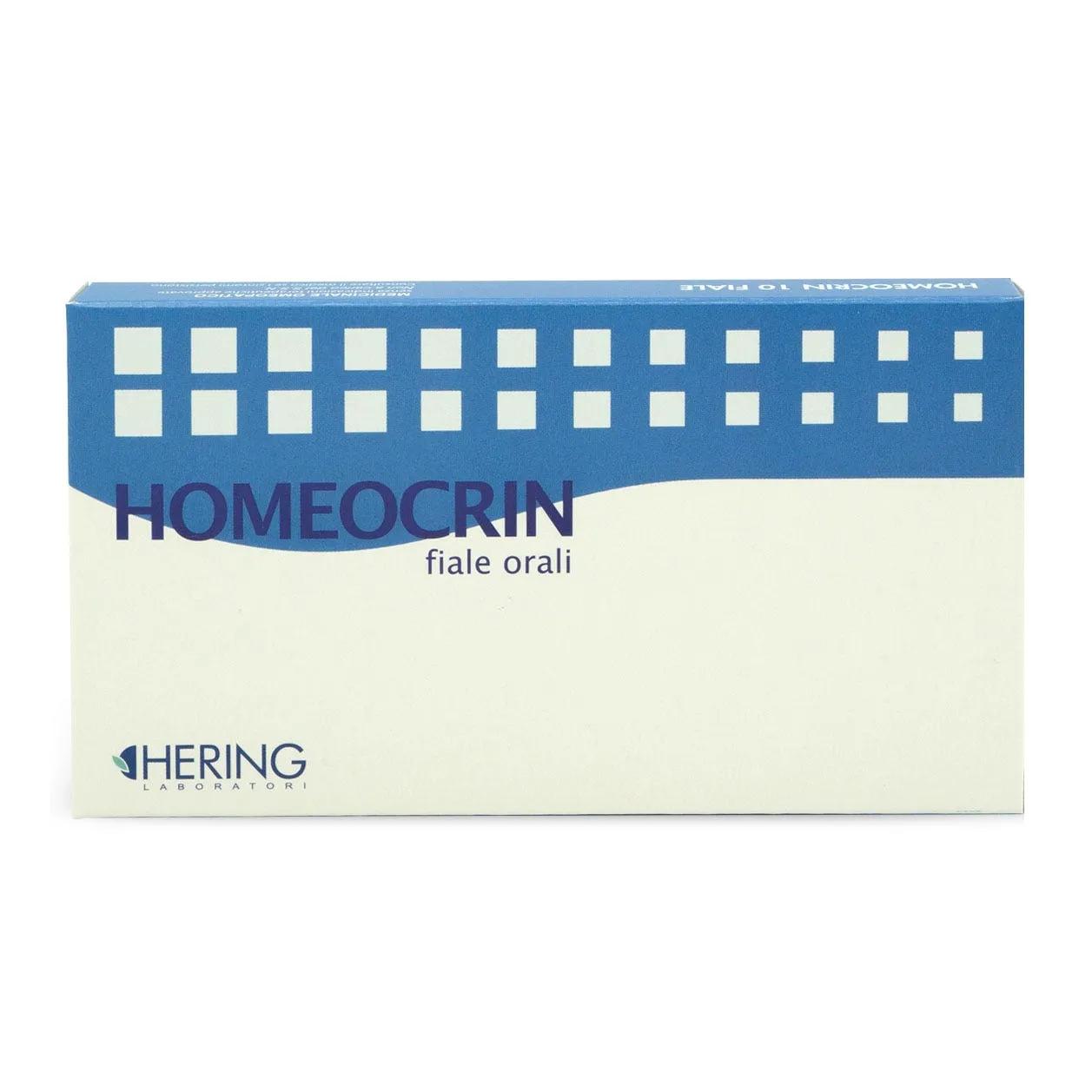 Hering Homeocrin Homeorhus 3 10 Fiale da 2 ml