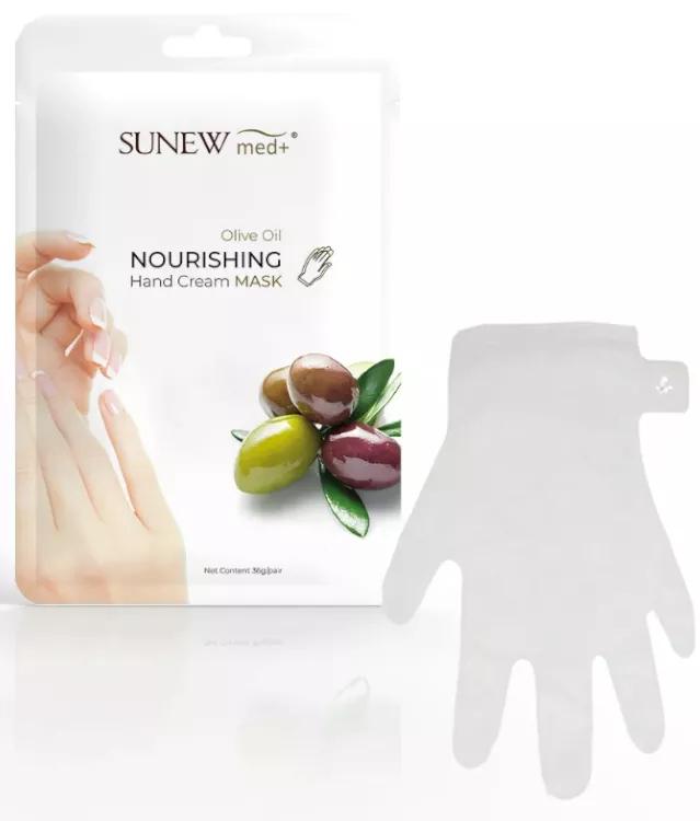 Sunewmed+ Maschera per le mani all'olio di jojoba e olio d'oliva 53 gr