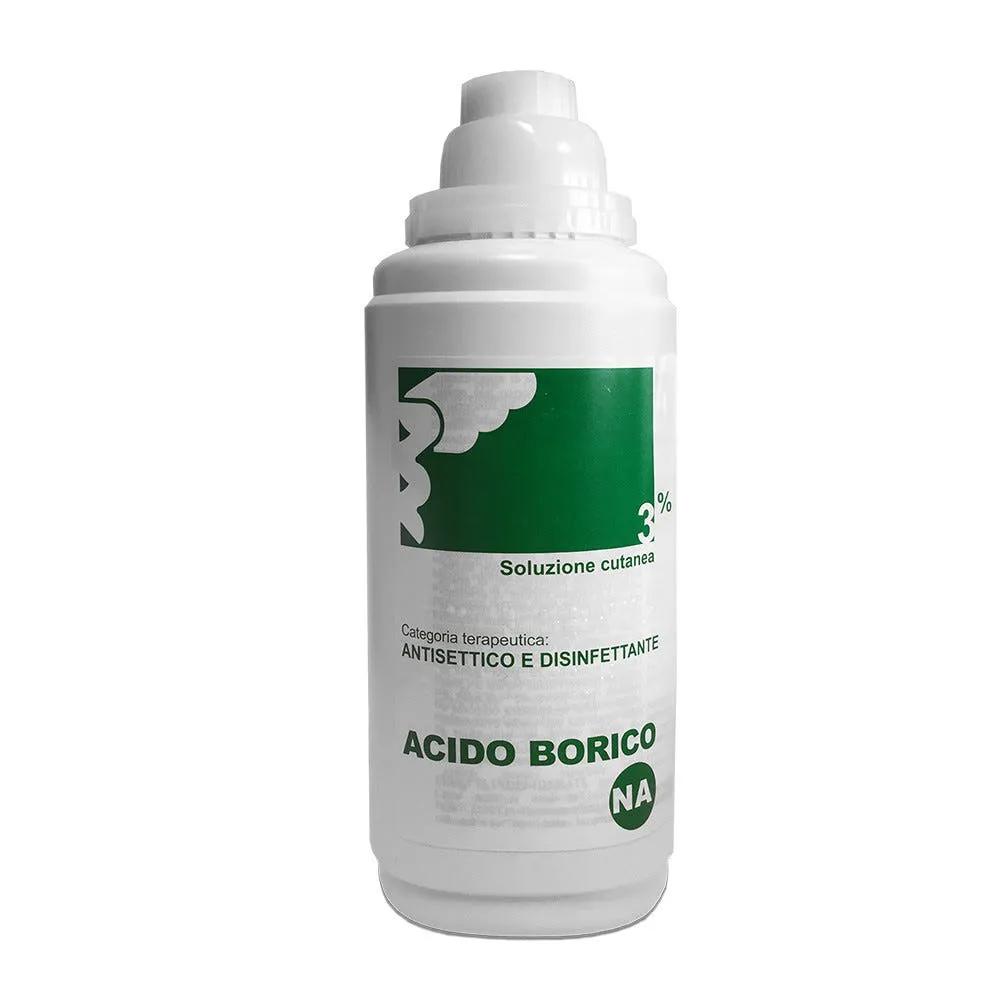 Acido Borico Nova Argentia 3% Soluzione Cutanea Antisettico Disinfettante 500 ml