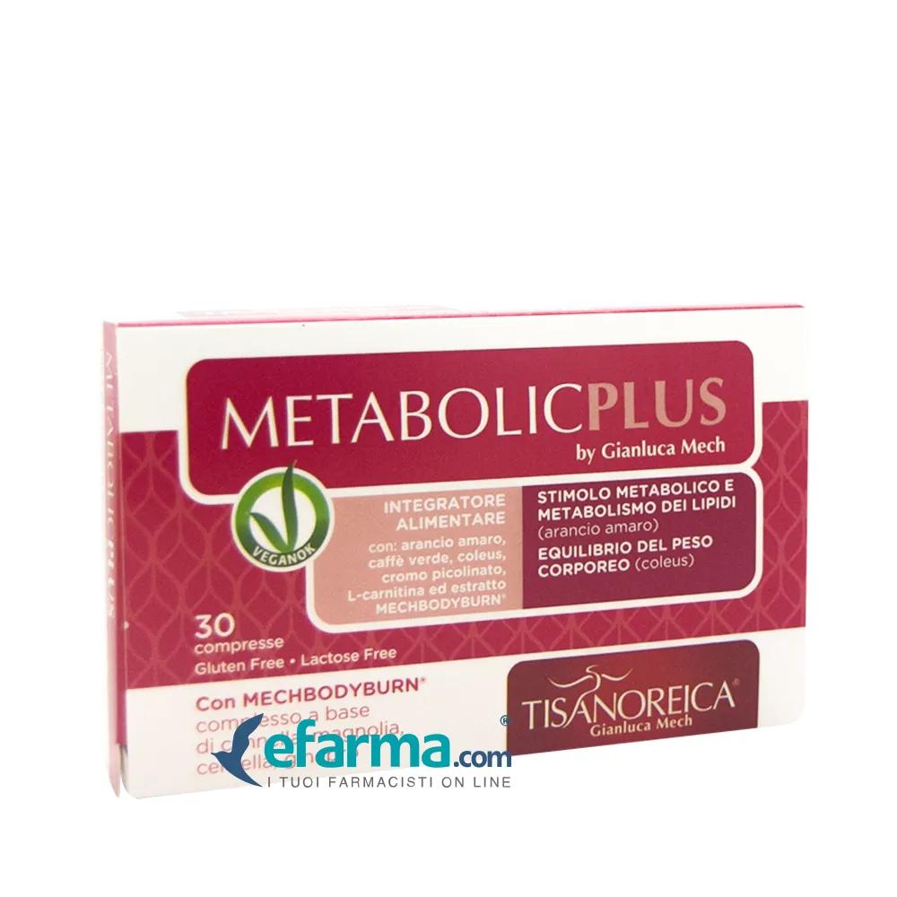 Tisanoreica Metabolic Plus Integratore Metabolismo 30 Compresse