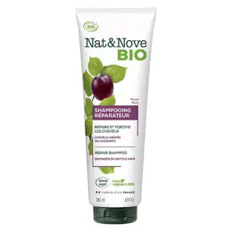 Nat&Nove Bio Shampoing Réparateur Prune 250ml