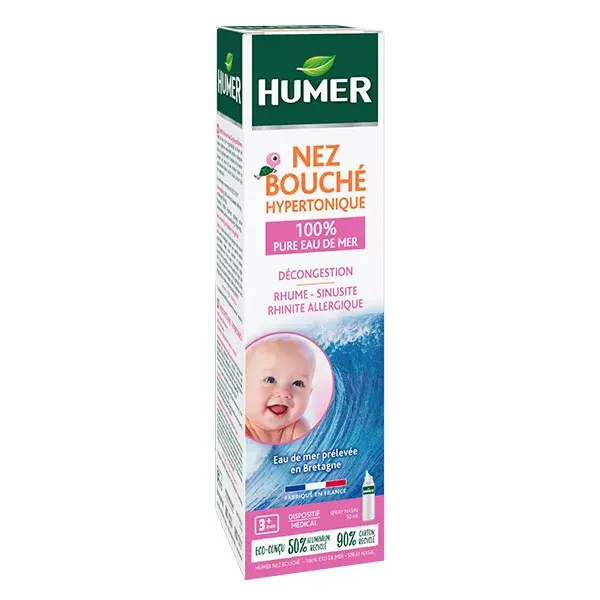 Humer Hypertonic Spray for Blocked Noses for Children 50ml