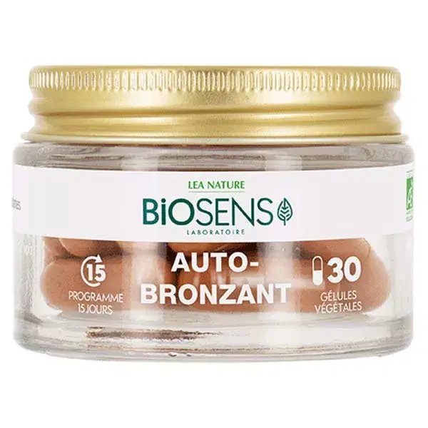 Biosens Auto-Bronzant Bio 30 gélules végétales