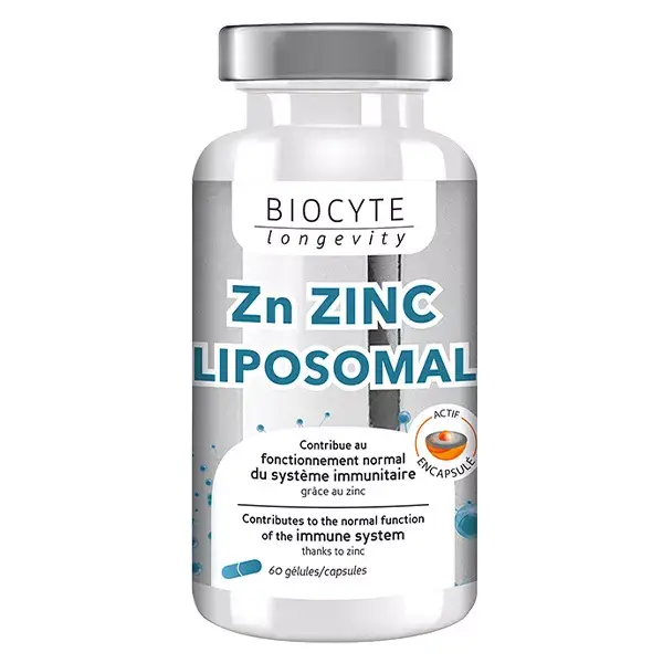 Biocyte Zinc Liposomé 60 gélules