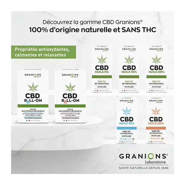 Granions Huile CBD 20% 10ml