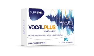 Supravit Vocal Plus Integratore Benessere Gola e Voce 30 Compresse