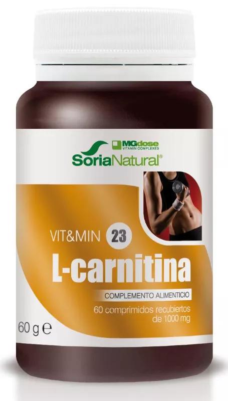 Soria Natural vit&min 23 L-Carnitina 60 Comprimidos