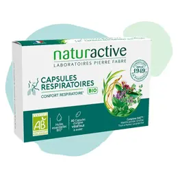 Naturactive GAE Capsules repiratoires Bio aux Huiles Essentielles 30 capsules