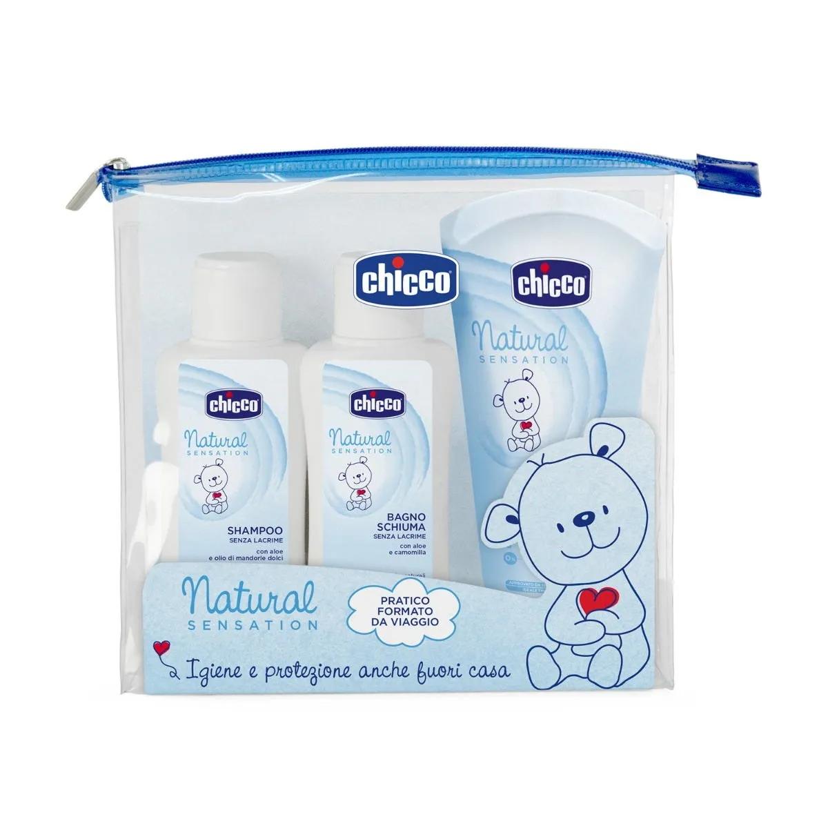 Chicco Set Viaggio Natural Sensation 100 ml 