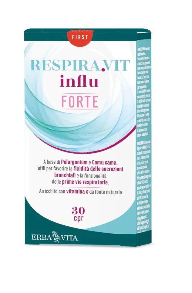 Erba Vita Respiravit Influ Forte Integratore Benessere Respiratorio 30 Compresse