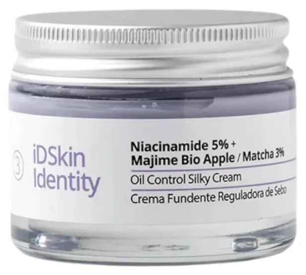 ID Skin Identity Crème Séborégulatrice à la Niacinamide 5 % + Majime Bio Pomme/Matcha 3 % 50 ml